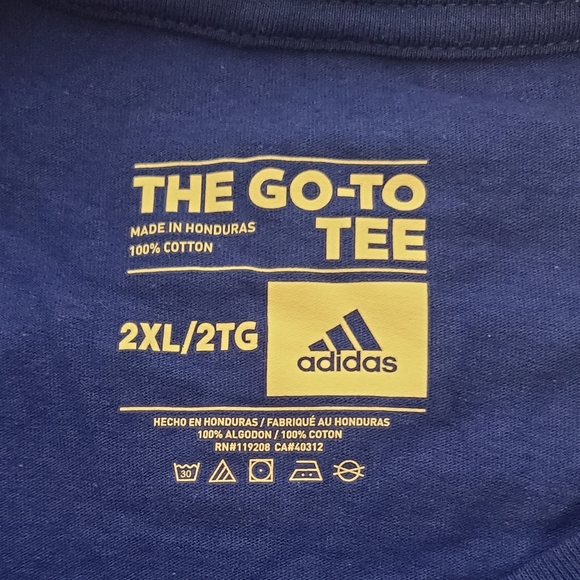Adidas Classic Go-To Tee NWT 2XL - Picture 4 of 5